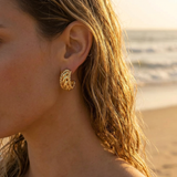 Monique Rope-Textured Hoop Earrings